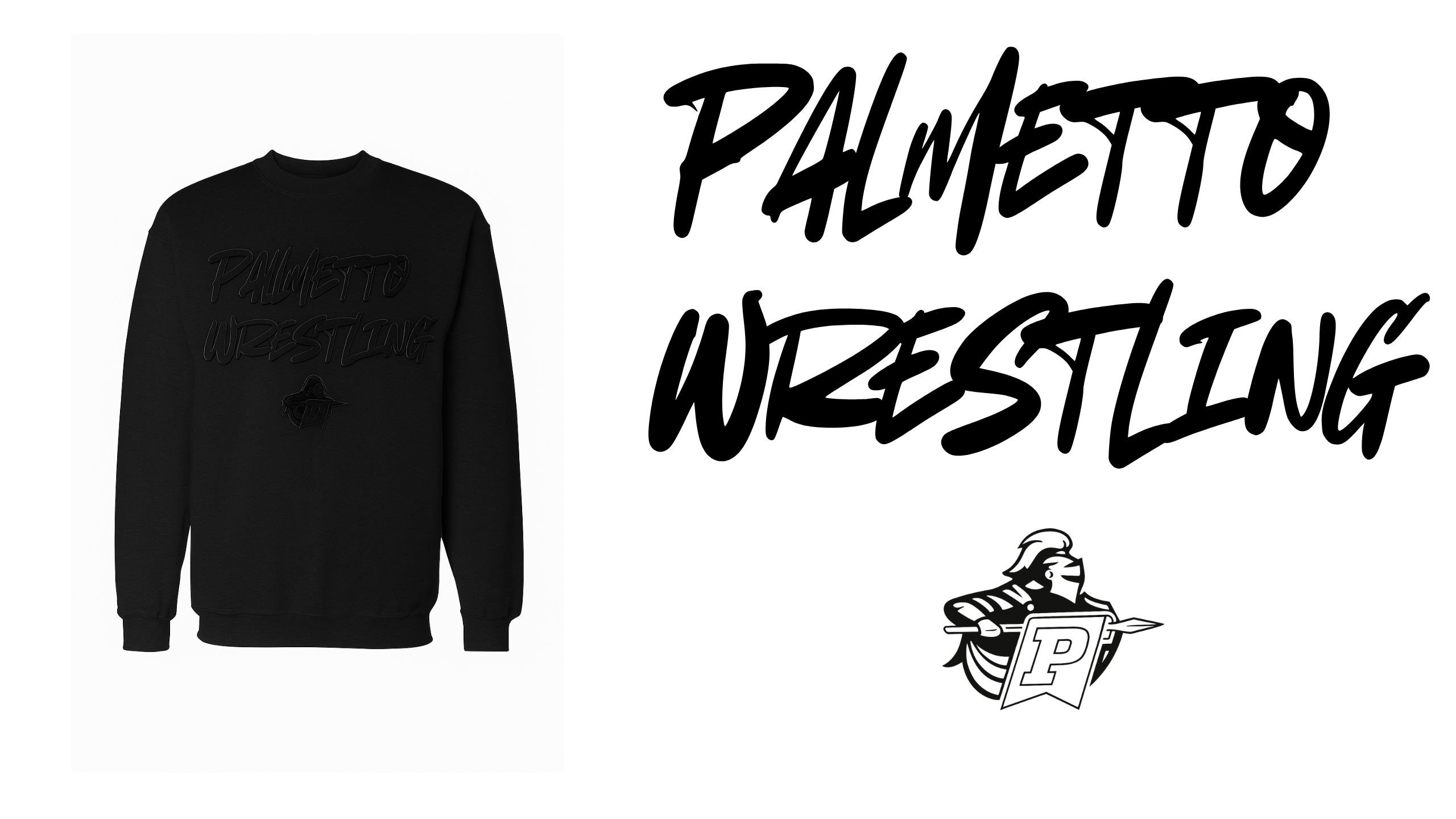 Palmetto Middle Wrestling Sweatshirt - Crewneck